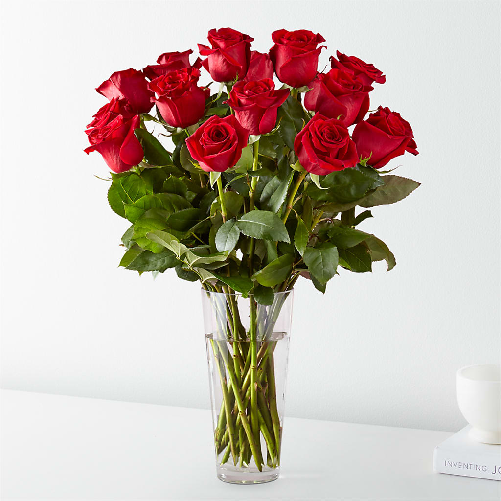 Long Stem Red Rose Bouquet – ANDREA'S FLOWERS ORLANDO, Orlando FL