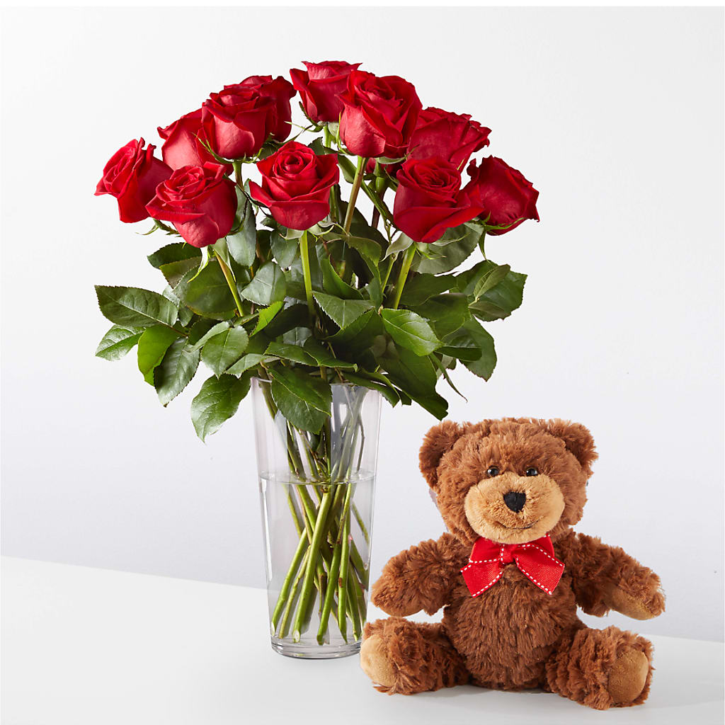 Romantic Long Stem Red Rose Bouquet Bundles – ANDREA'S FLOWERS ORLANDO, Orlando FL