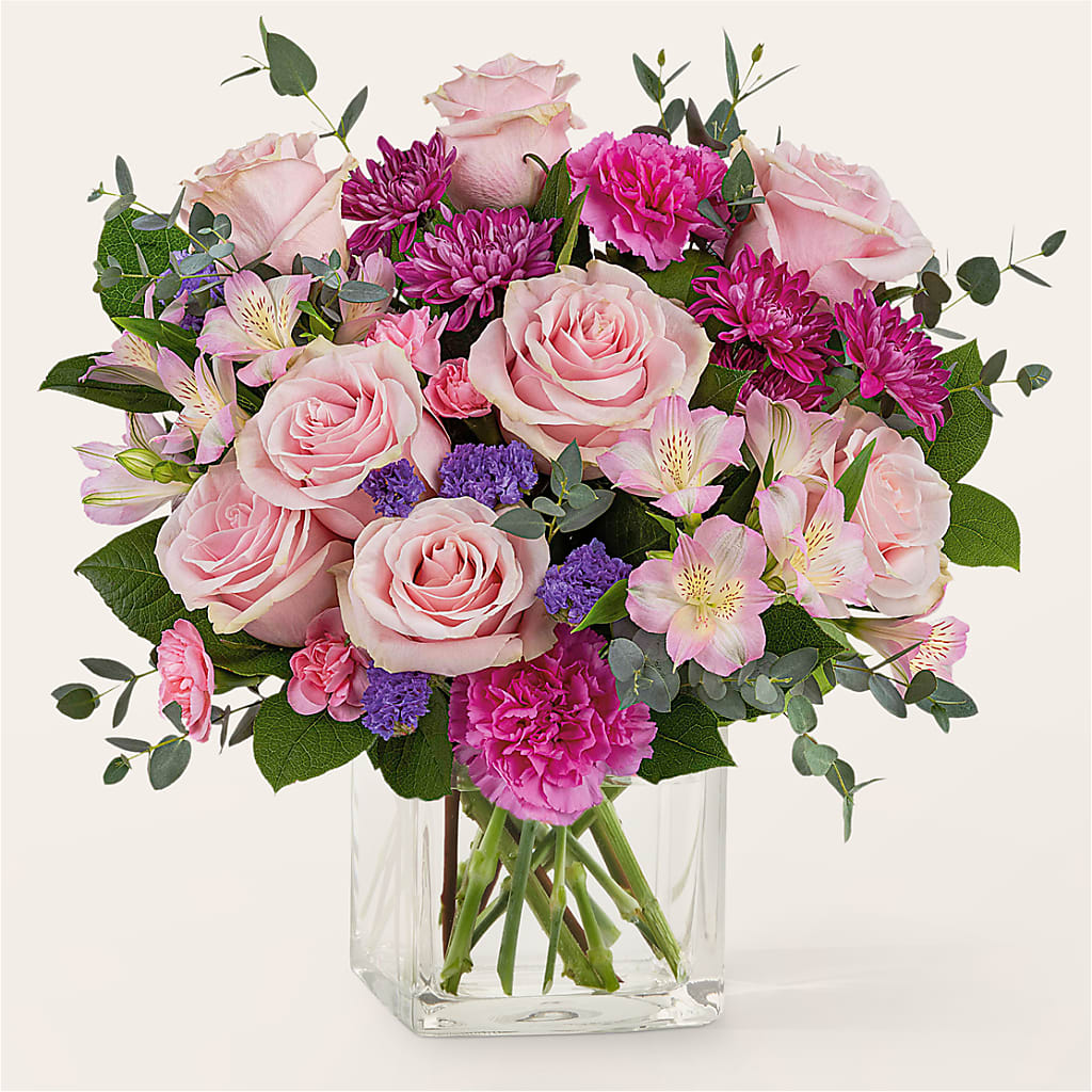 Rosy Radiance Bouquet – ANDREA'S FLOWERS ORLANDO, Orlando FL