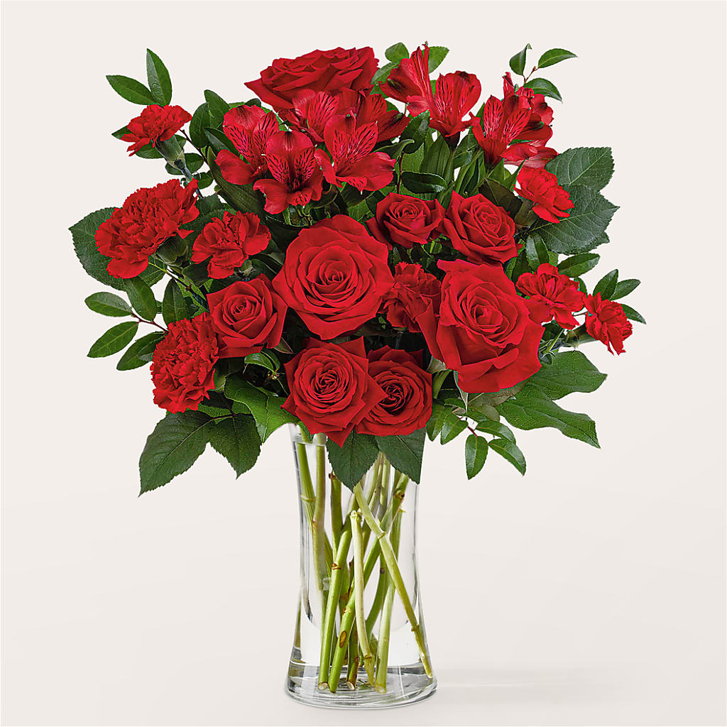Brilliant Ruby Bouquet – ANDREA'S FLOWERS ORLANDO, Orlando FL