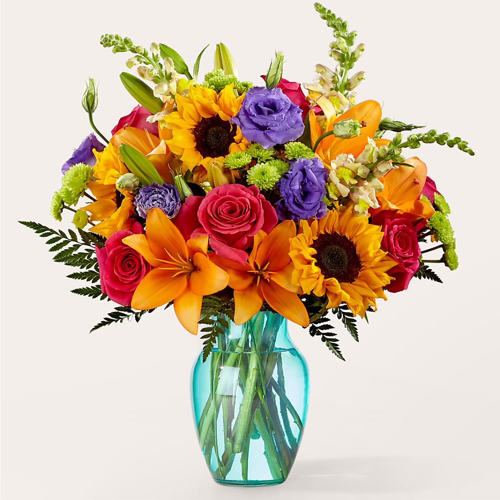 Double Rainbow Bouquet – ANDREA'S FLOWERS ORLANDO, Orlando FL