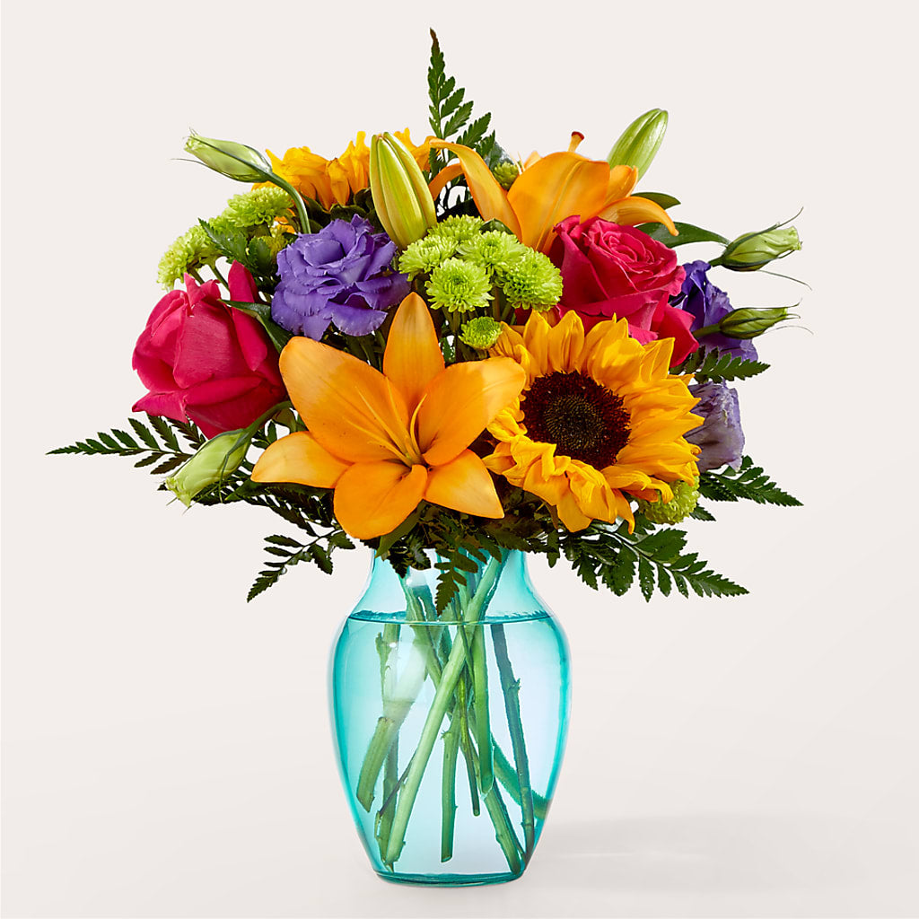 Double Rainbow Bouquet – ANDREA'S FLOWERS ORLANDO, Orlando FL