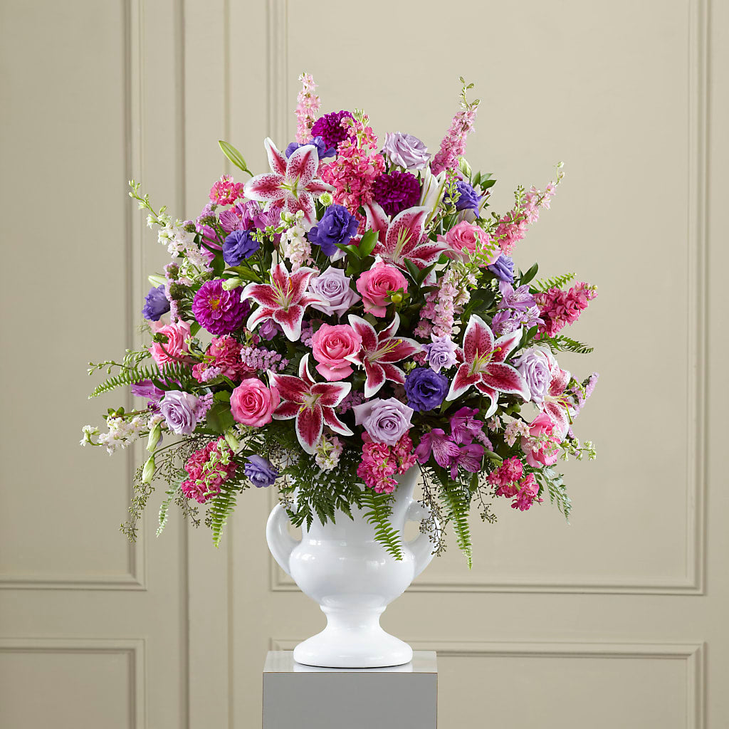 Peaceful Tribute Arrangement – ANDREA'S FLOWERS ORLANDO, Orlando FL