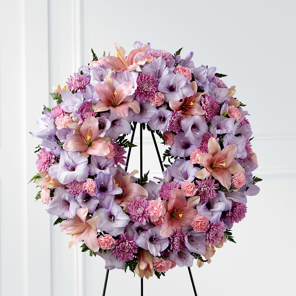 Beloved Friend Wreath – ANDREA'S FLOWERS ORLANDO, Orlando FL
