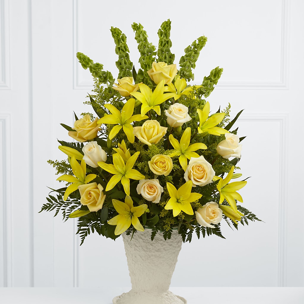 Golden Memories Arrangement – ANDREA'S FLOWERS ORLANDO, Orlando FL