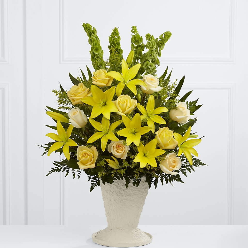 Golden Memories Arrangement – ANDREA'S FLOWERS ORLANDO, Orlando FL