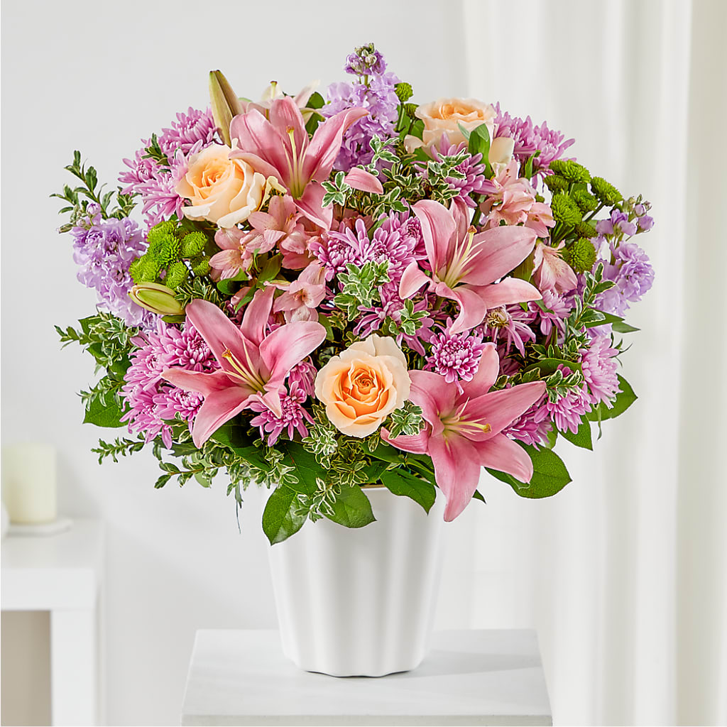 Supportive Embrace Tabletop Basket – ANDREA'S FLOWERS ORLANDO, Orlando FL