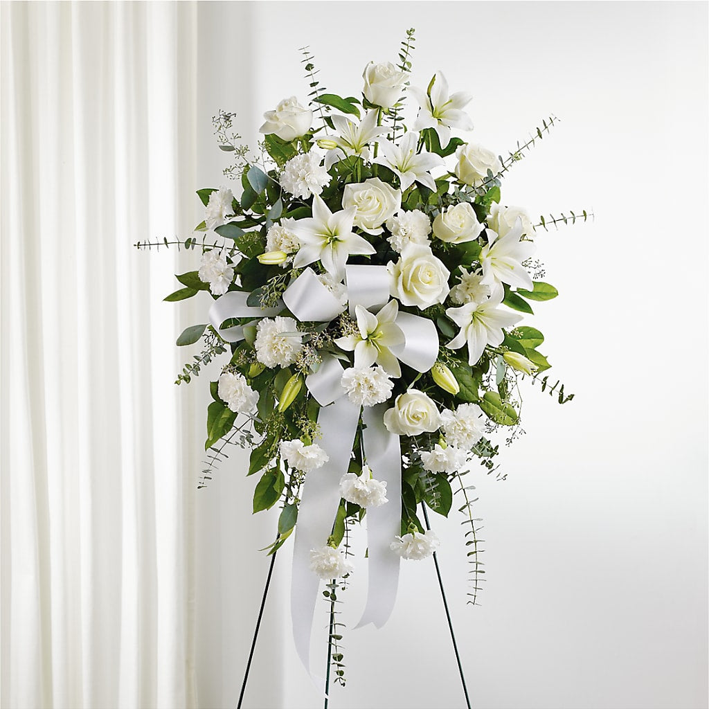With Care Standing Spray – ANDREA'S FLOWERS ORLANDO, Orlando FL