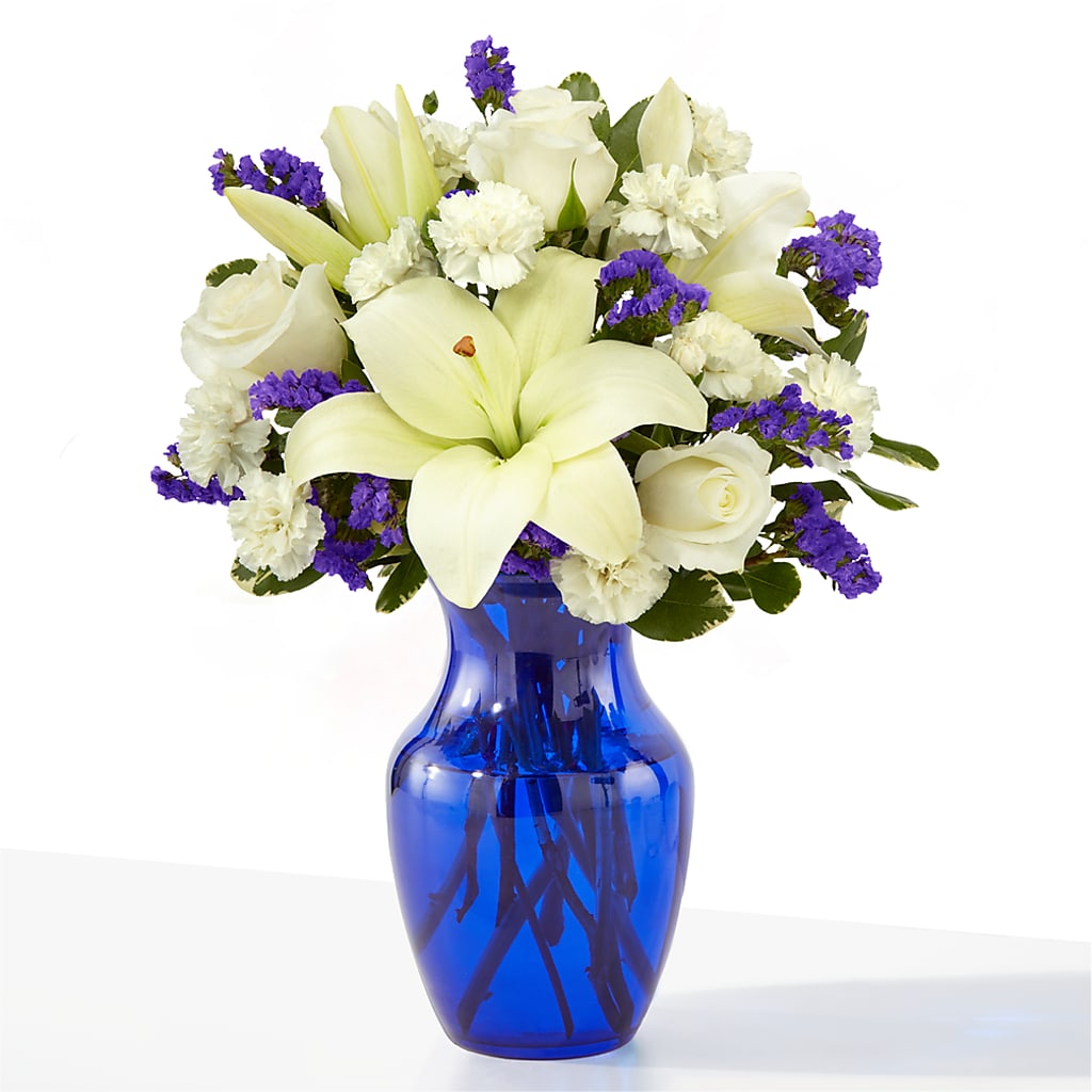 Sapphire Rush Bouquet – ANDREA'S FLOWERS ORLANDO, Orlando FL