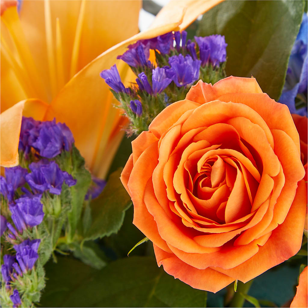 Radiant Citrus Box Bouquet – ANDREA'S FLOWERS ORLANDO, Orlando FL
