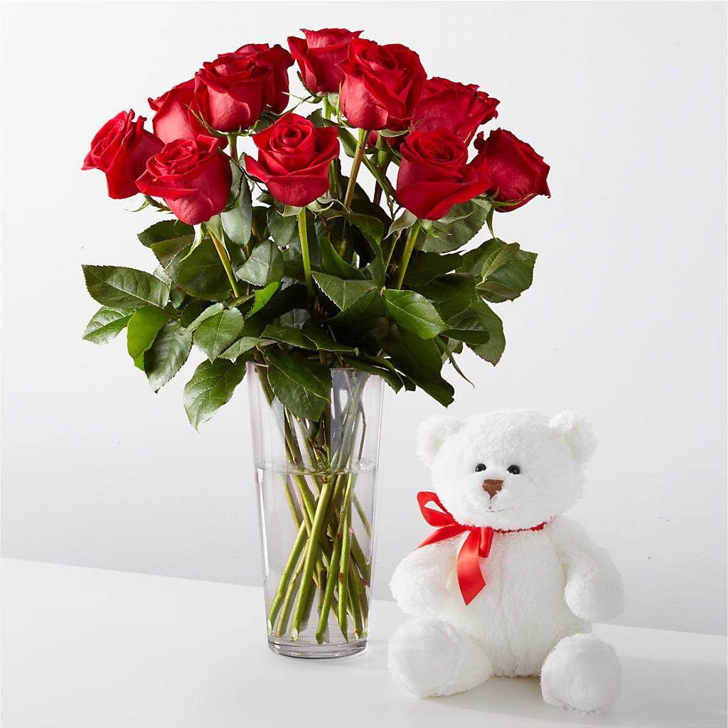 Romantic Long Stem Red Rose Bouquet Bundles – ANDREA'S FLOWERS ORLANDO, Orlando FL