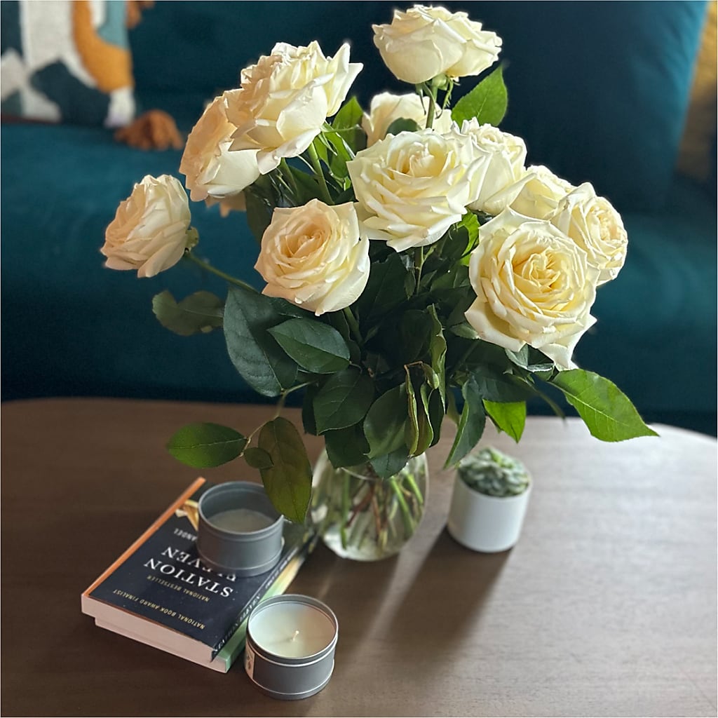 Long Stem Yellow Rose Bouquet – ANDREA'S FLOWERS ORLANDO, Orlando FL