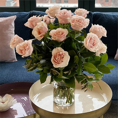Long Stem Pink Rose Bouquet – ANDREA'S FLOWERS ORLANDO, Orlando FL
