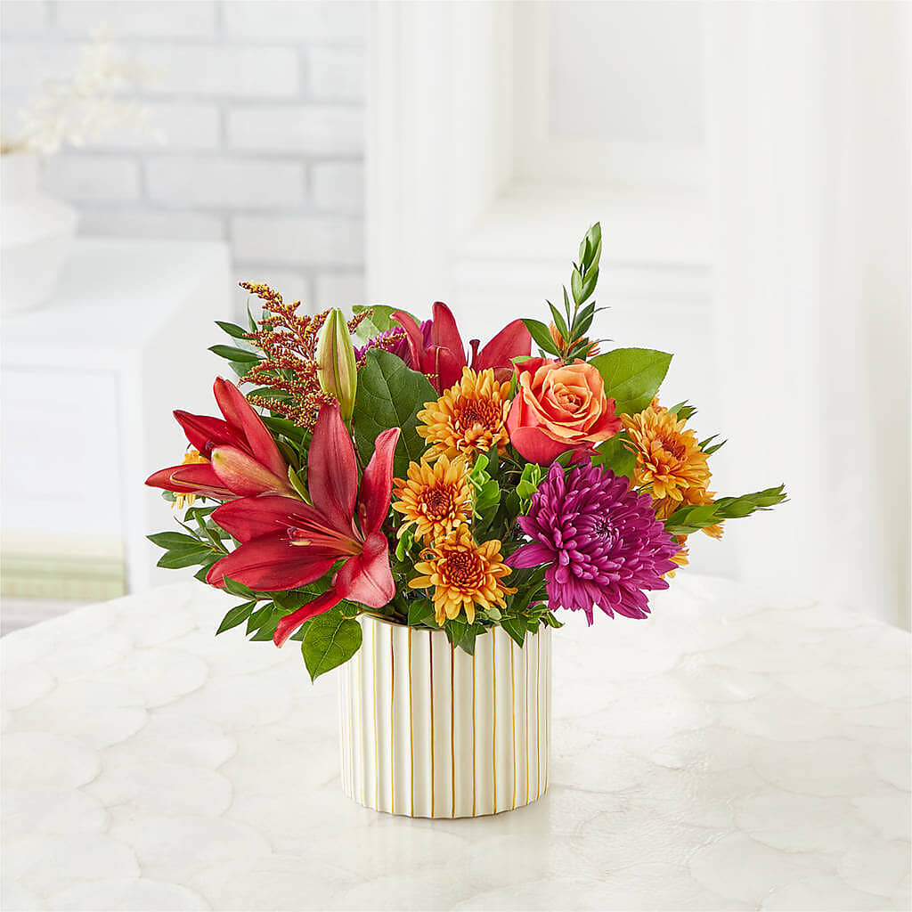 Burgundy Landscape Bouquet – ANDREA'S FLOWERS ORLANDO, Orlando FL