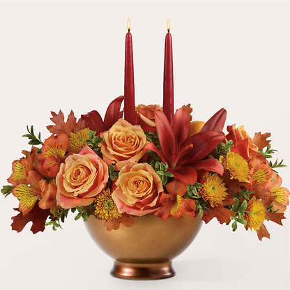 Harvest Table Centerpiece – ANDREA'S FLOWERS ORLANDO, Orlando FL