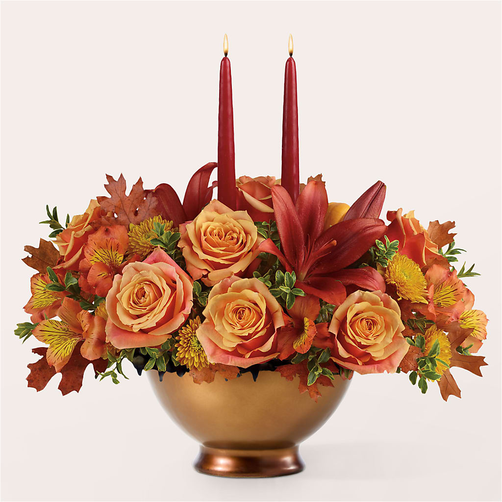 Harvest Table Centerpiece – ANDREA'S FLOWERS ORLANDO, Orlando FL