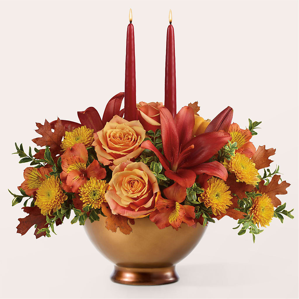 Harvest Table Centerpiece – ANDREA'S FLOWERS ORLANDO, Orlando FL