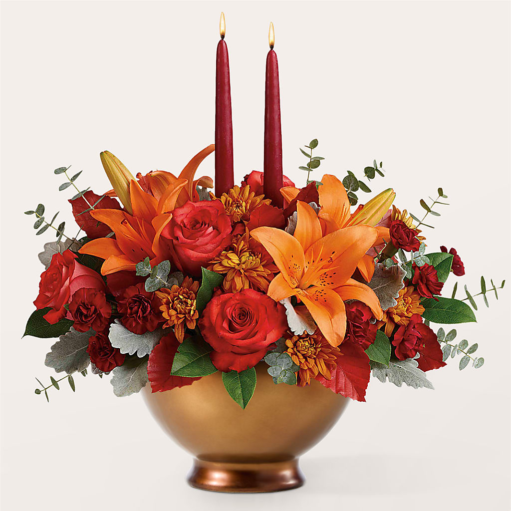 Fruits of Fall Centerpiece – ANDREA'S FLOWERS ORLANDO, Orlando FL