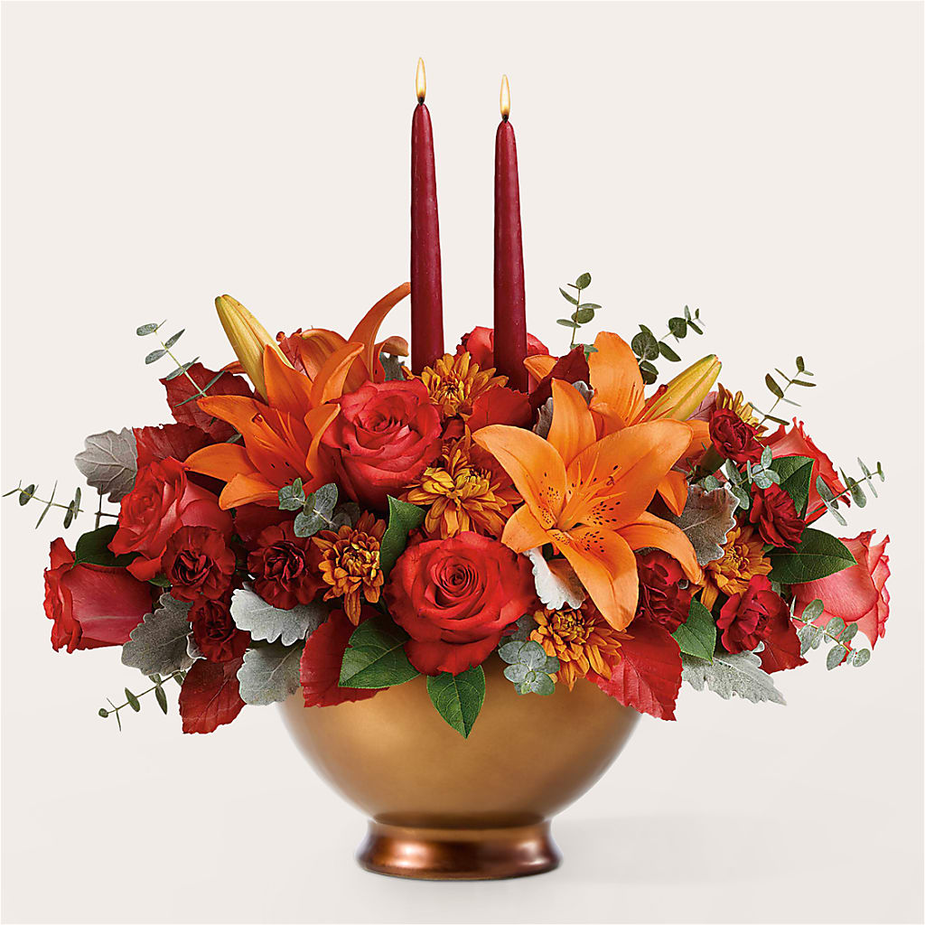 Fruits of Fall Centerpiece – ANDREA'S FLOWERS ORLANDO, Orlando FL
