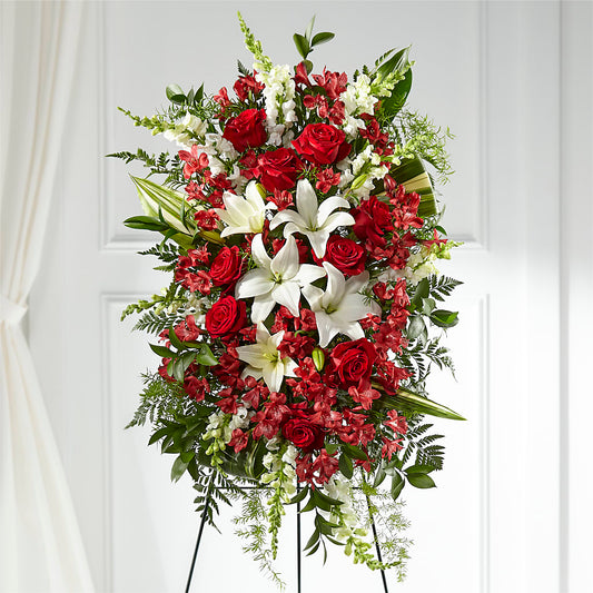 Everlasting Memory Standing Spray – ANDREA'S FLOWERS ORLANDO, Orlando FL