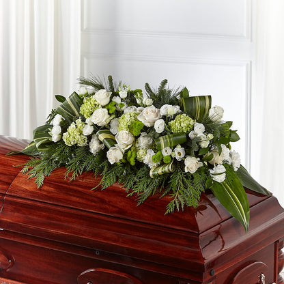 Hopeful Gesture Casket Spray – ANDREA'S FLOWERS ORLANDO, Orlando FL