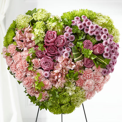 Heartwarming Standing Heart – ANDREA'S FLOWERS ORLANDO, Orlando FL