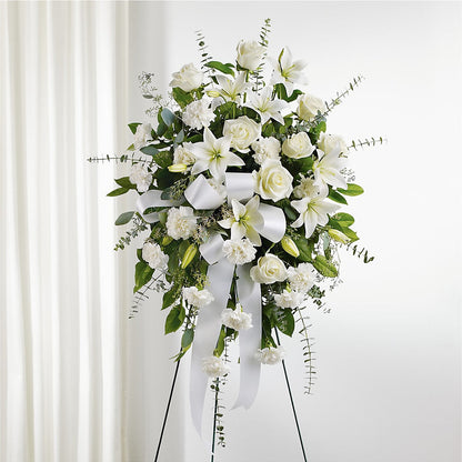 With Care Standing Spray – ANDREA'S FLOWERS ORLANDO, Orlando FL