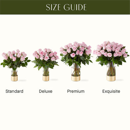 Picture Perfect Pink Rose Bouquet – ANDREA'S FLOWERS ORLANDO, Orlando FL