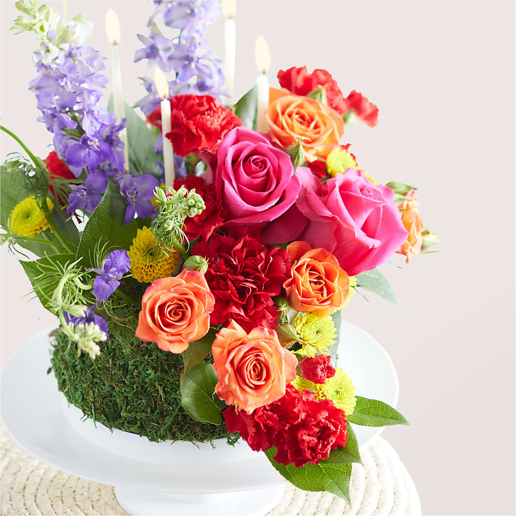 Best Year Yet Floral Cake – ANDREA'S FLOWERS ORLANDO, Orlando FL