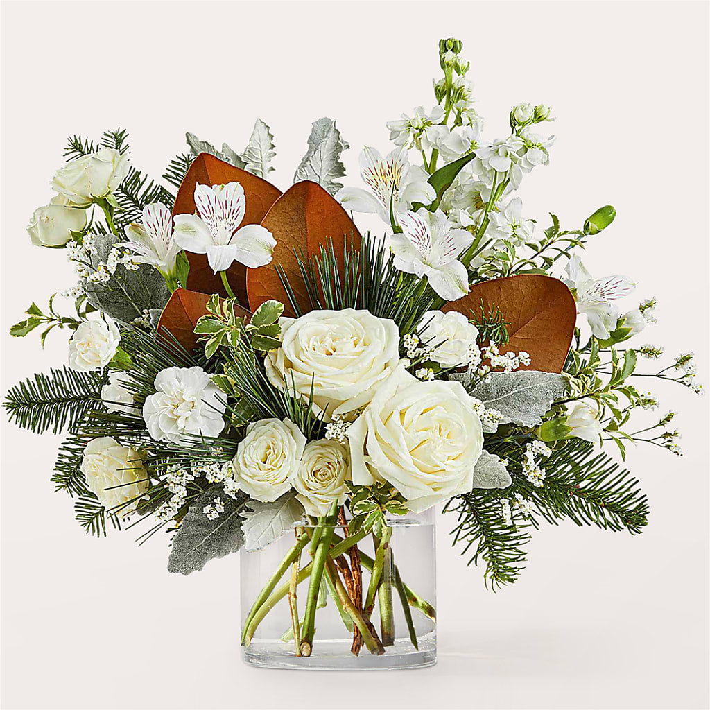 Fresh Snowfall Bouquet – ANDREA'S FLOWERS ORLANDO, Orlando FL