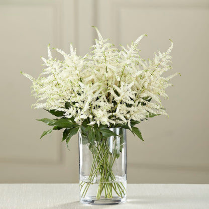 White Astilbe Bouquet – ANDREA'S FLOWERS ORLANDO, Orlando FL